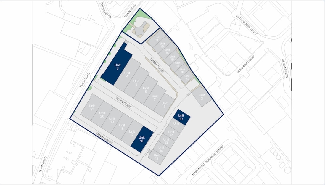 Tewin Rd, Welwyn Garden City en alquiler Plano del sitio- Imagen 1 de 3