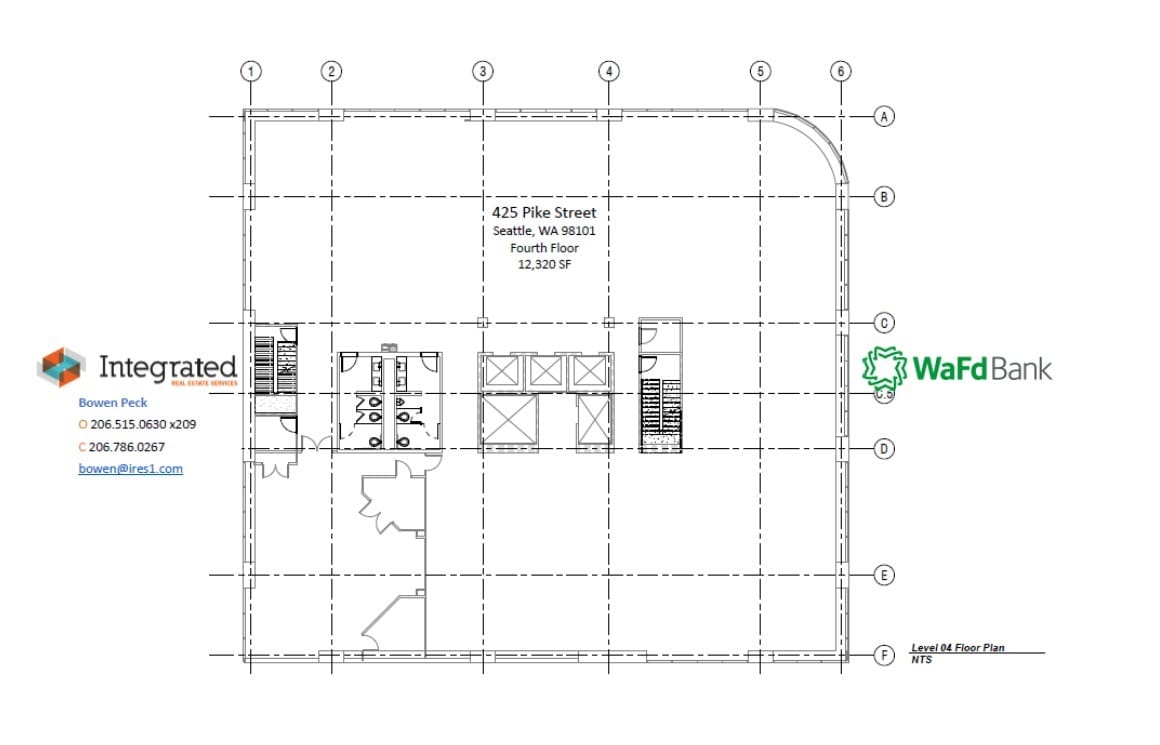 425 Pike St, Seattle, WA en alquiler Plano de la planta- Imagen 1 de 1