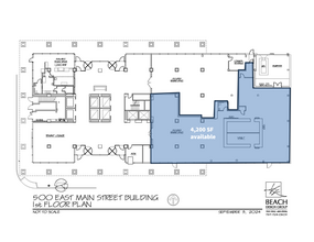 500 E Main St, Norfolk, VA en alquiler Plano de la planta- Imagen 1 de 1