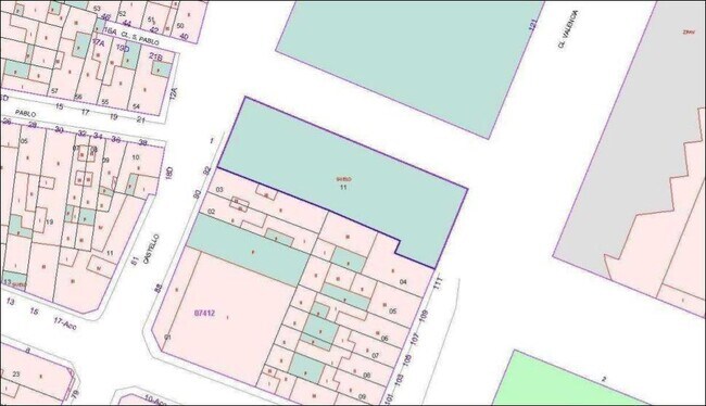 Más detalles de Planta, 113, València - Terreno en venta