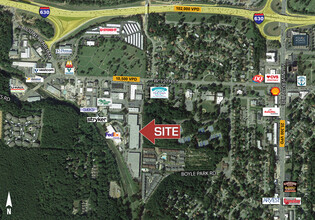 1501 Westpark Dr, Little Rock, AR - VISTA AÉREA  vista de mapa