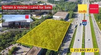 Más detalles de Hwy Trans-Canada, Baie-d'Urfé, QC - Terreno en venta