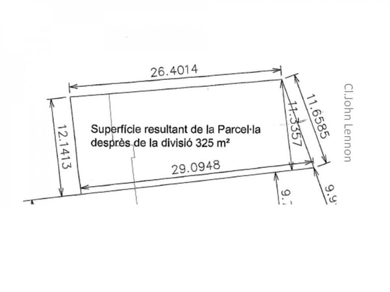Terreno en Sentmenat, Barcelona en venta - Plano del sitio - Imagen 3 de 3