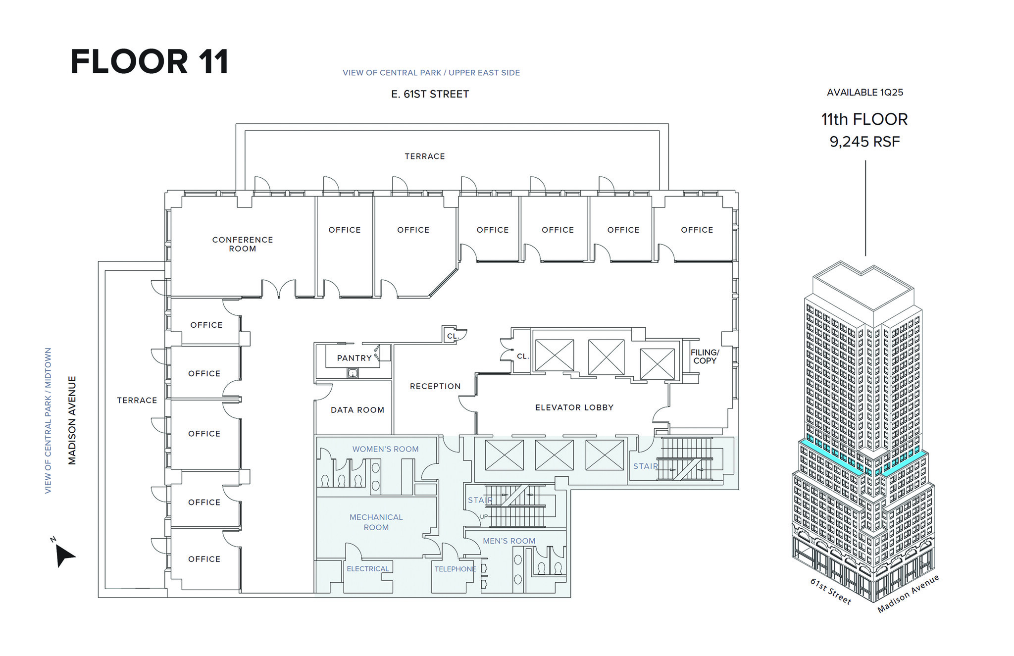 667 Madison Ave, New York, NY en alquiler Plano de la planta- Imagen 1 de 8