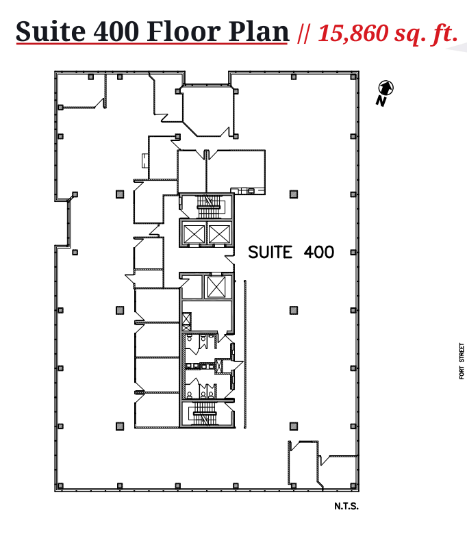 200 Graham Ave, Winnipeg, MB en alquiler Plano de la planta- Imagen 1 de 1