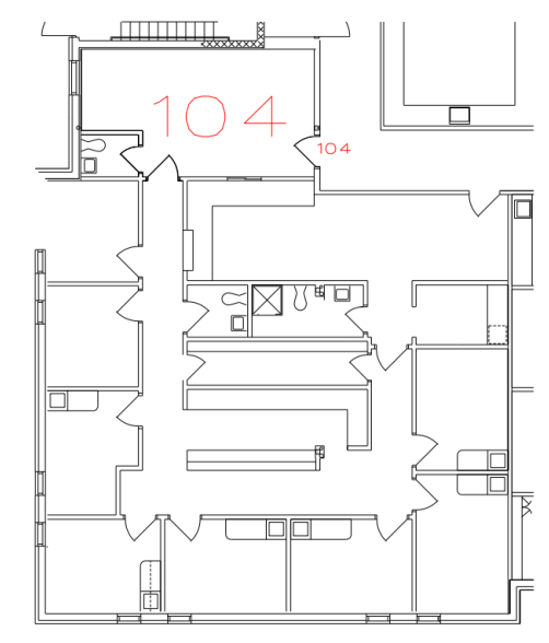 2600 Glasgow Ave, Newark, DE en alquiler Plano de la planta- Imagen 1 de 1