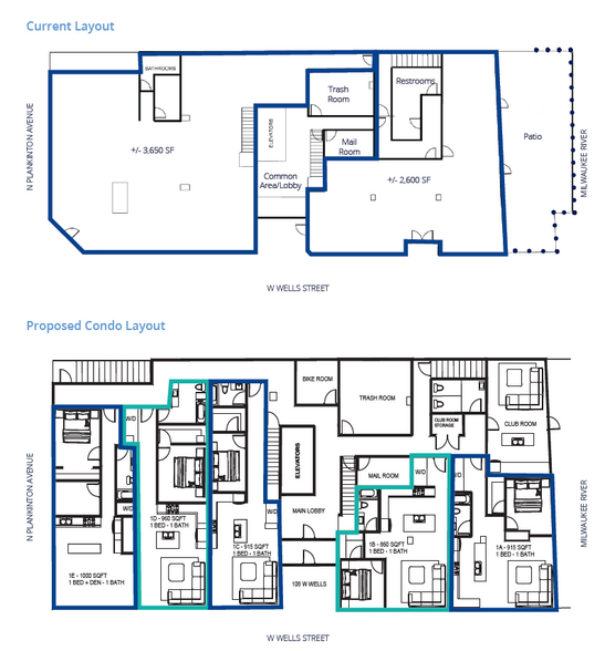 106-108 W Wells St, Milwaukee, WI en venta - Foto del edificio - Imagen 2 de 9