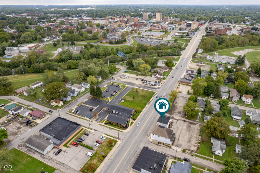 618 E 8th St, Anderson, IN en alquiler - Vista aérea - Imagen 2 de 5