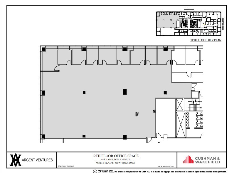 445 Hamilton Ave, White Plains, NY en alquiler Plano de la planta- Imagen 1 de 1