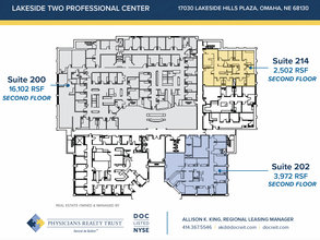 17030 Lakeside Hills Plz, Omaha, NE en alquiler Plano de la planta- Imagen 1 de 1