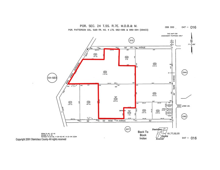 585 Rose, Patterson, CA en venta - Plano de solar - Imagen 2 de 13