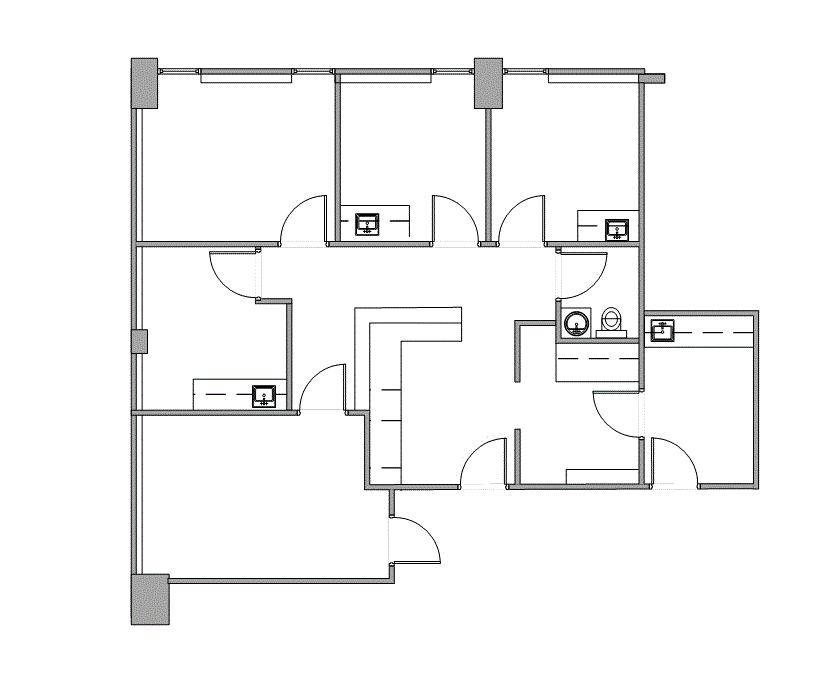 2000 Crawford St, Houston, TX en alquiler Plano de la planta- Imagen 1 de 1