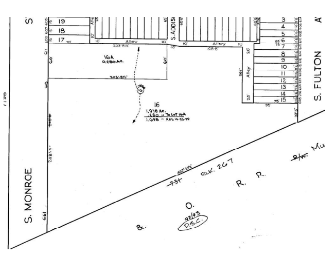 613 S Monroe St, Baltimore, MD en venta - Plano de solar - Imagen 2 de 3