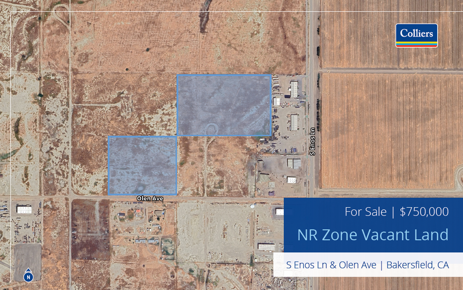 NR Zoned Vacant Lane - Bakersfield cartera de 2 inmuebles en venta en LoopNet.es - Foto del edificio - Imagen 1 de 2