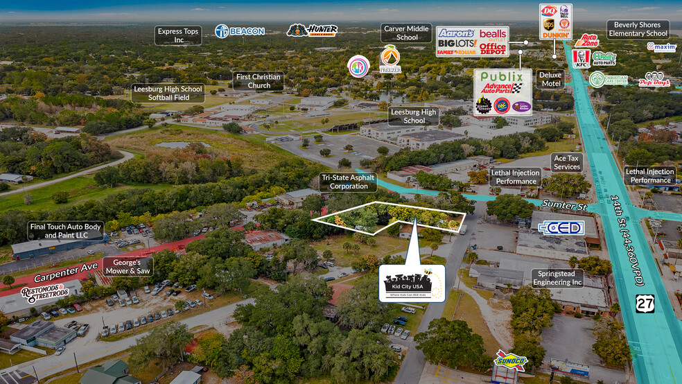 710 Carpenter Ave, Leesburg, FL en venta - Foto del edificio - Imagen 3 de 5