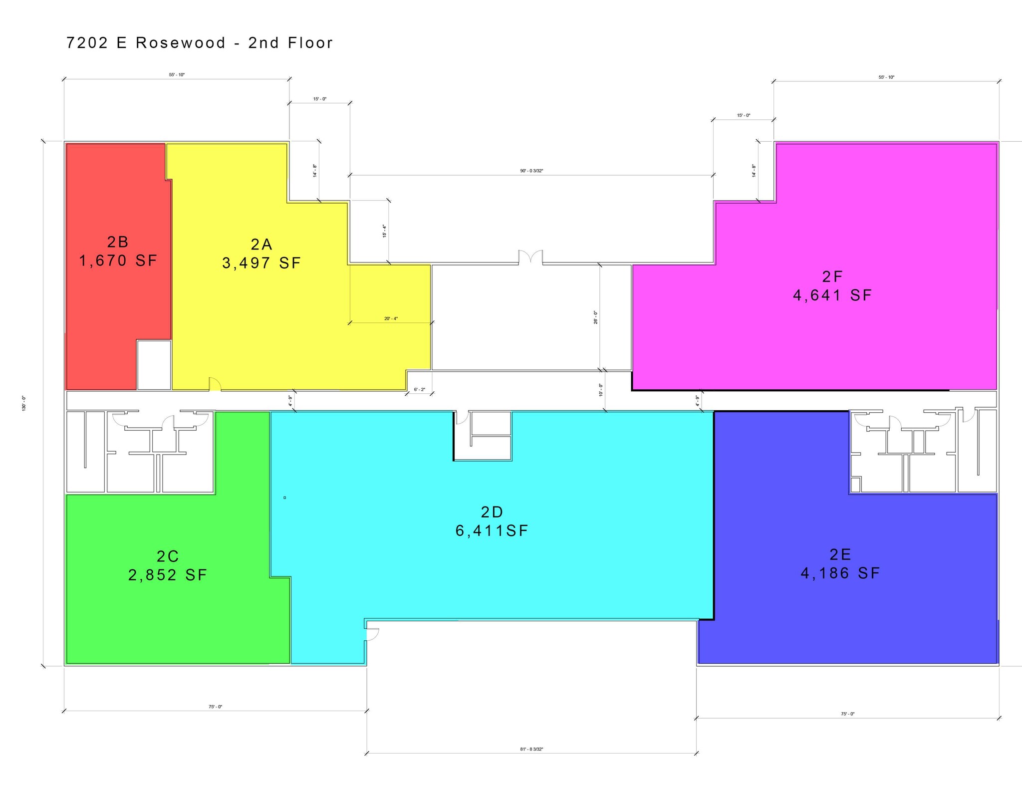 7202 E Rosewood St, Tucson, AZ en alquiler Plano del sitio- Imagen 1 de 2