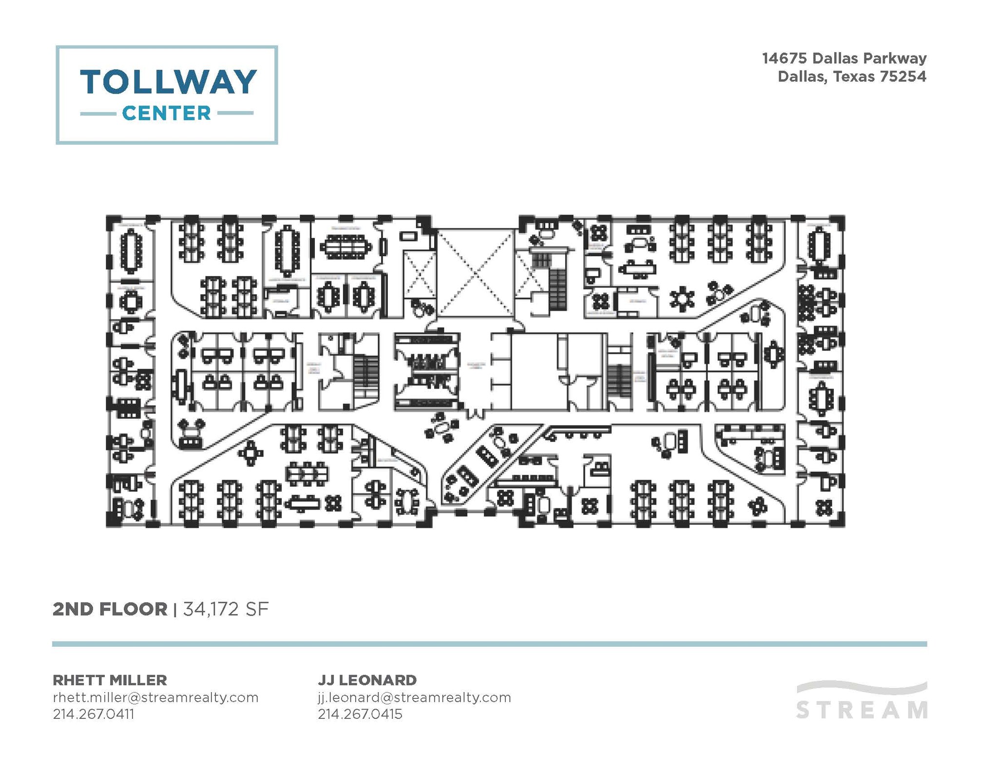 14675 Dallas Pky, Dallas, TX en alquiler Plano de la planta- Imagen 1 de 1