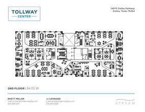 14675 Dallas Pky, Dallas, TX en alquiler Plano de la planta- Imagen 1 de 1