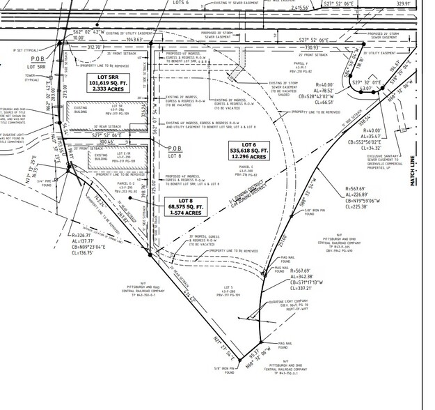 Angelina & Intermodal Way St, Mckees Rocks, PA en venta - Plano del sitio - Imagen 2 de 3