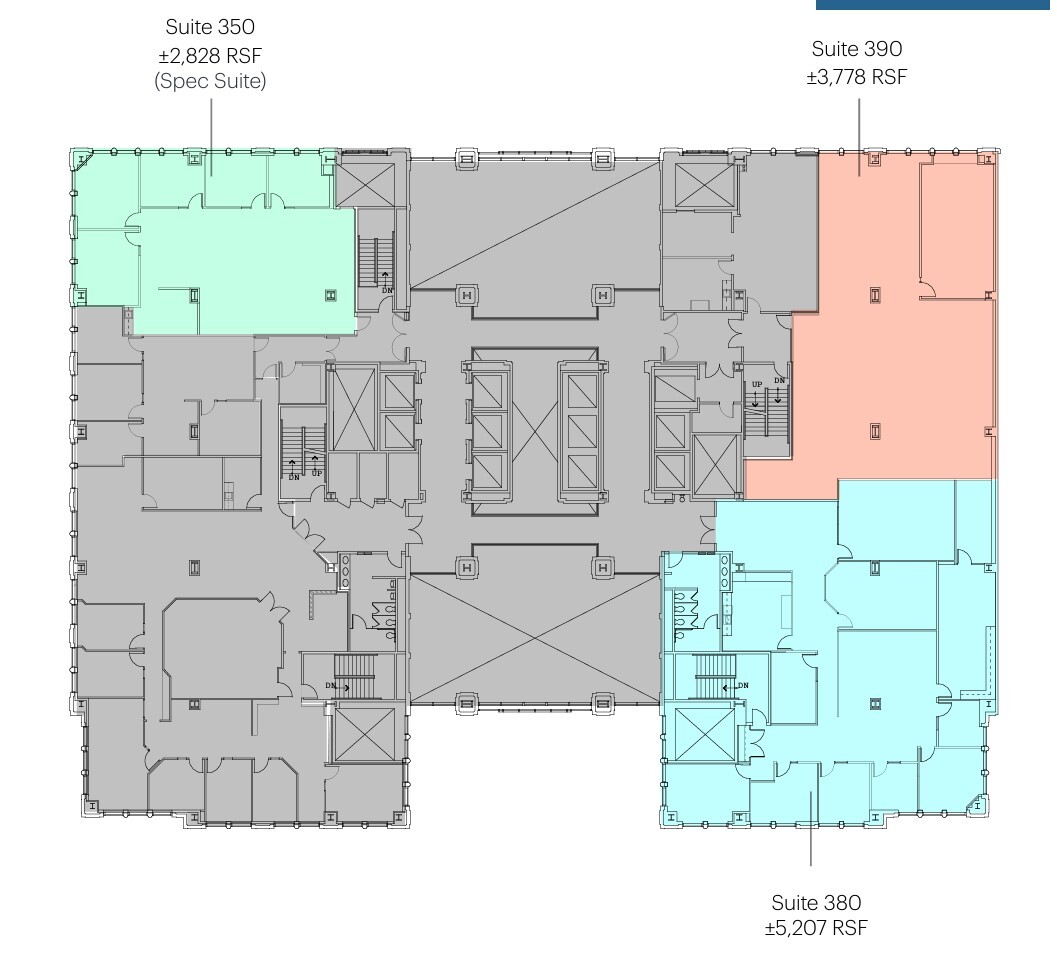 980 9th St, Sacramento, CA en alquiler Plano de la planta- Imagen 1 de 1