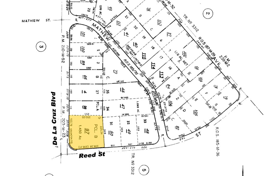 2005 De la Cruz Blvd, Santa Clara, CA en alquiler - Plano de solar - Imagen 2 de 7