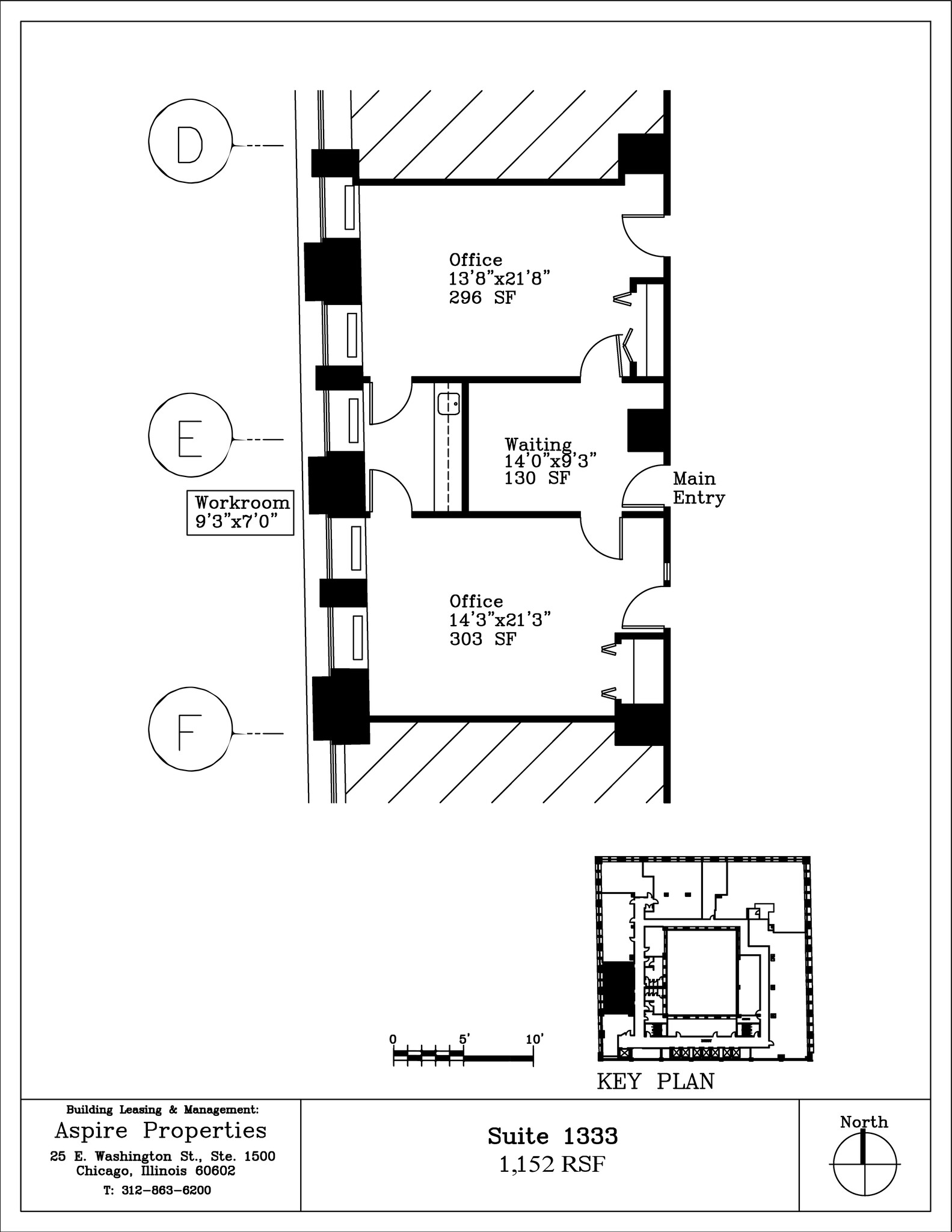 25 E Washington St, Chicago, IL en alquiler Plano del sitio- Imagen 1 de 1