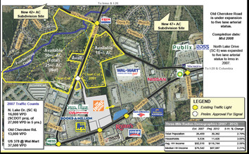 1000 N Lake Dr, Lexington, SC - VISTA AÉREA  vista de mapa