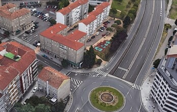 Rúa Ervedelo, 83, Ourense, ORE - Aérea  vista de mapa
