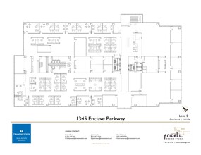 1345 Enclave Pky, Houston, TX en alquiler Plano de la planta- Imagen 1 de 1