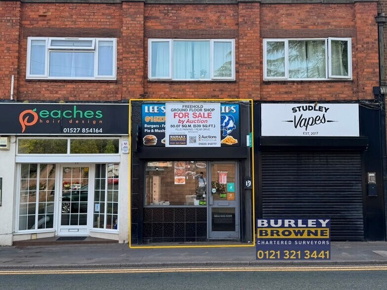 17-21 Alcester Rd, Studley en venta - Foto del edificio - Imagen 1 de 15