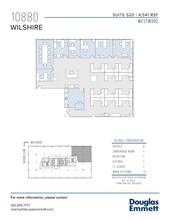 10880 Wilshire Blvd, Los Angeles, CA en alquiler Plano de la planta- Imagen 1 de 1