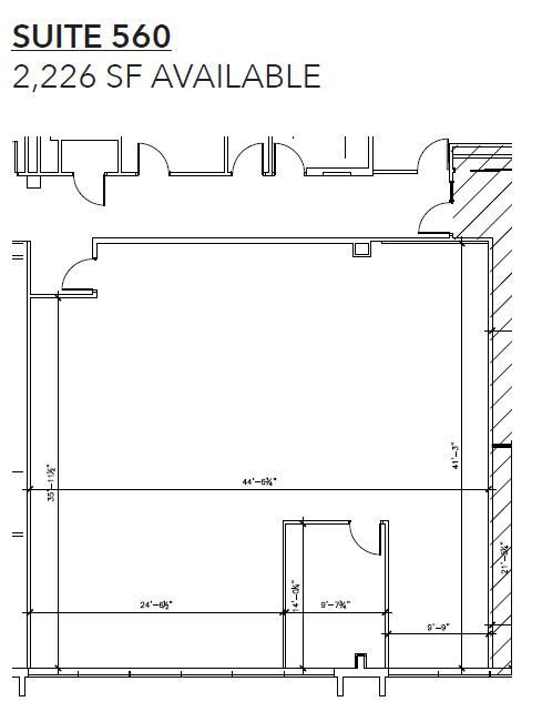 1111 E Touhy Ave, Des Plaines, IL en alquiler Plano de la planta- Imagen 1 de 1