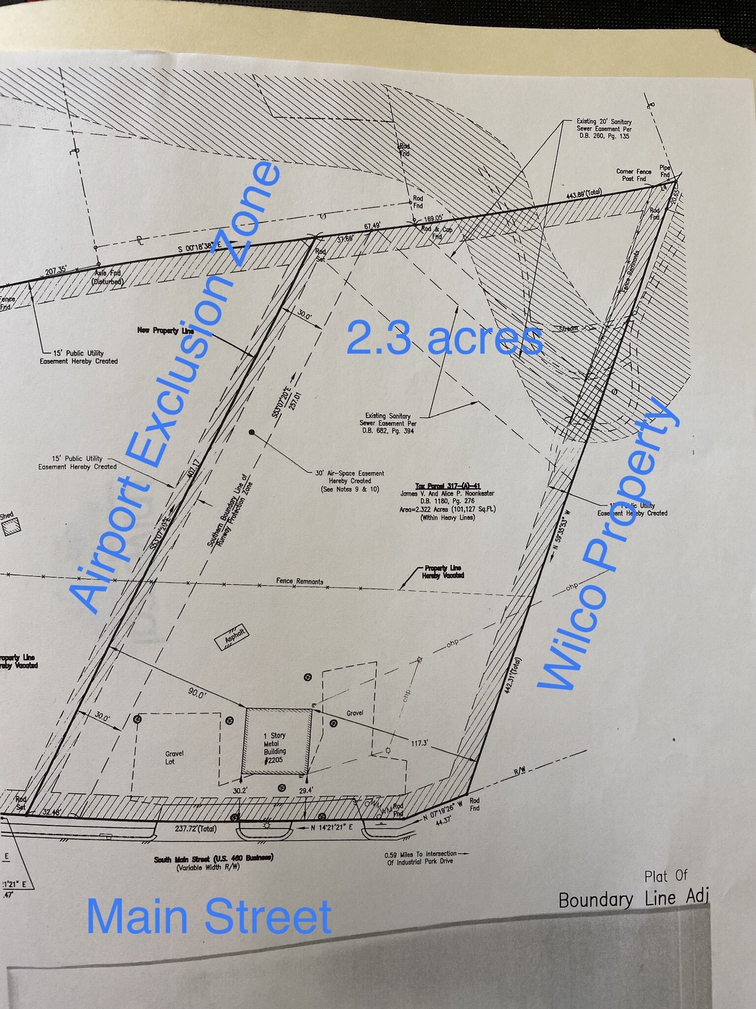 2205 South Main St, Blacksburg, VA en venta Plano de solar- Imagen 1 de 8