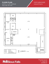 3616 N Cliff Ave, Sioux Falls, SD en alquiler Plano de la planta- Imagen 1 de 1