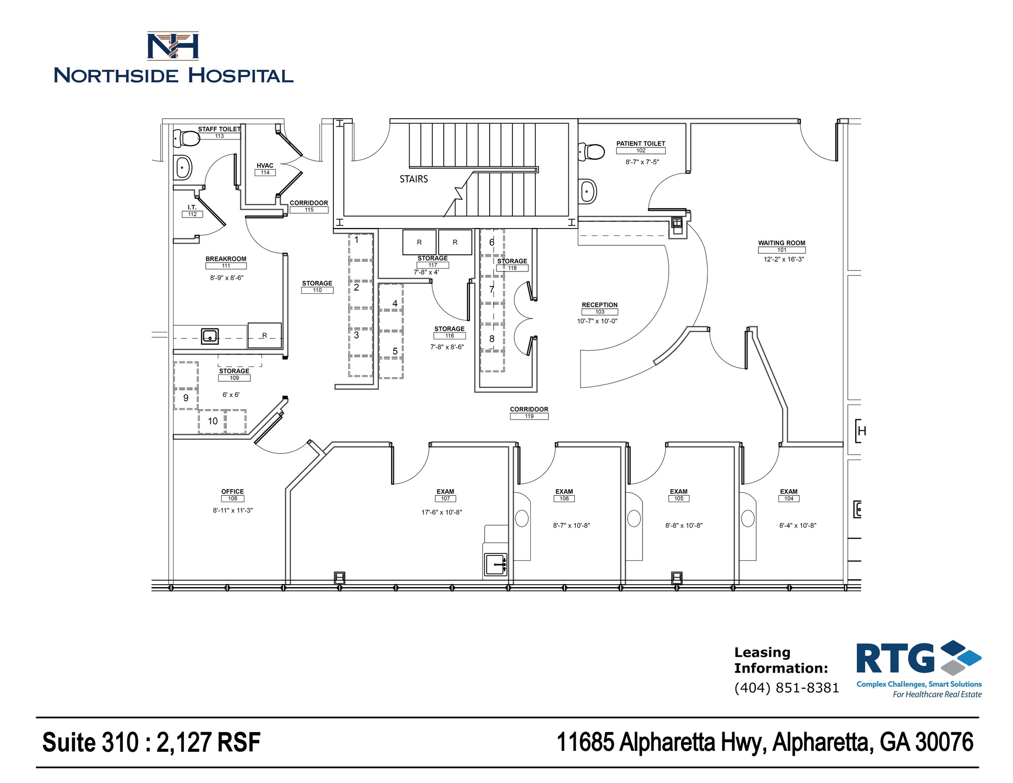 11685 Alpharetta Hwy, Roswell, GA en alquiler Plano del sitio- Imagen 1 de 1