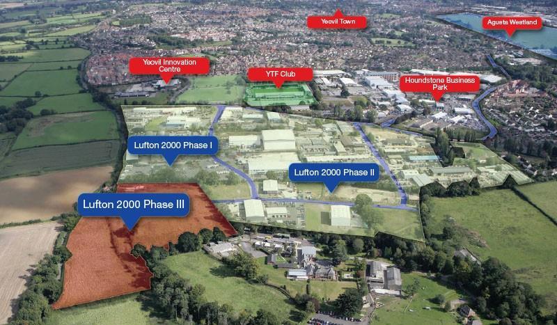 George Smith Way, Yeovil en venta - Vista aérea - Imagen 2 de 6