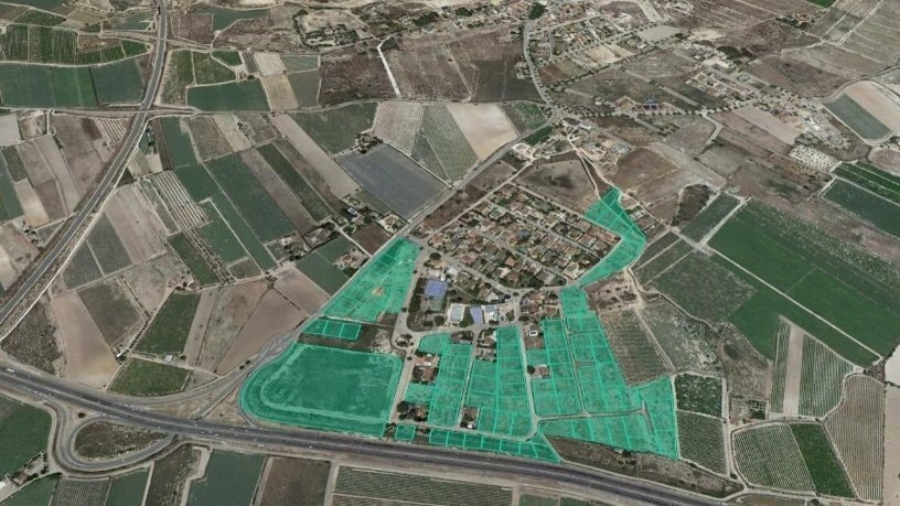 Terreno en Monforte del Cid, Alicante en venta Vista aérea- Imagen 1 de 9