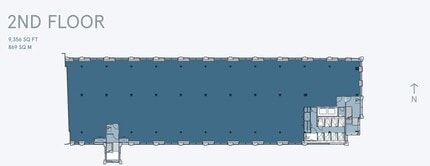 18-24 Paradise Rd, Richmond en alquiler Plano de la planta- Imagen 2 de 2