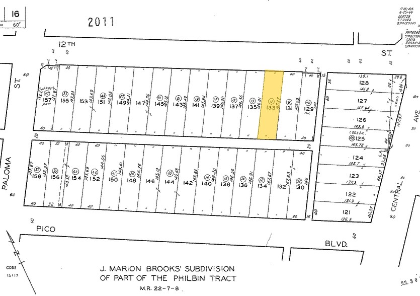 1150 E 12th St, Los Angeles, CA en venta - Plano de solar - Imagen 2 de 18