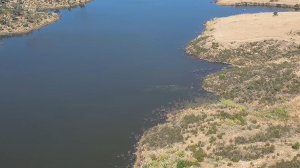 Terreno en Villanueva del Fresno, Badajoz en venta Vista aérea- Imagen 1 de 25