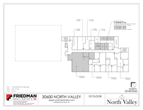 30500 Northwestern Hwy, Farmington Hills, MI en alquiler Plano de la planta- Imagen 2 de 2