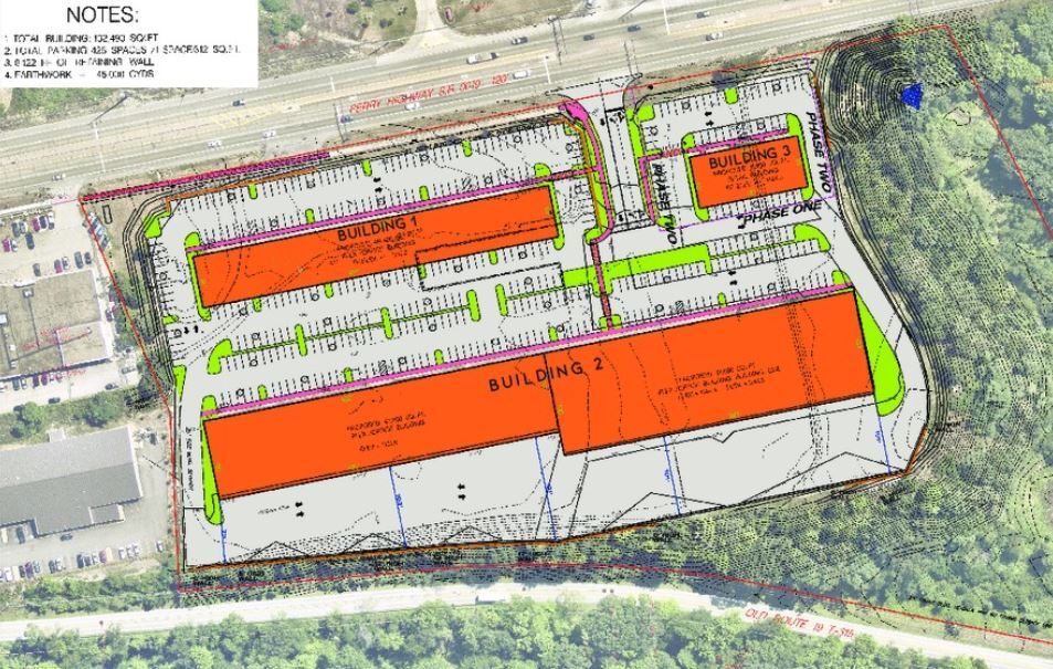 21101 Route 19, Cranberry Township, PA en alquiler Plano del sitio- Imagen 1 de 1