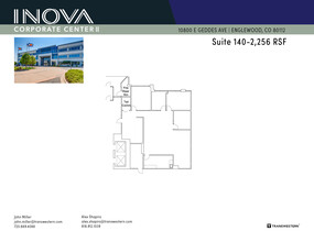 10700 E Geddes Ave, Englewood, CO en alquiler Plano de la planta- Imagen 2 de 3