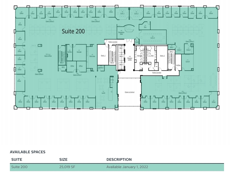 19775 Belmont Executive Plz, Ashburn, VA en alquiler Plano de la planta- Imagen 1 de 1