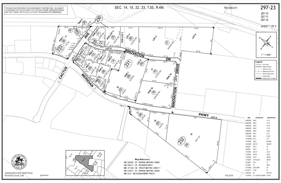 14635 Meridian Pky, Riverside, CA en venta - Plano de solar - Imagen 2 de 2