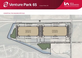 Venture Park 65, Crown Point, IN en alquiler Plano de la planta- Imagen 2 de 2