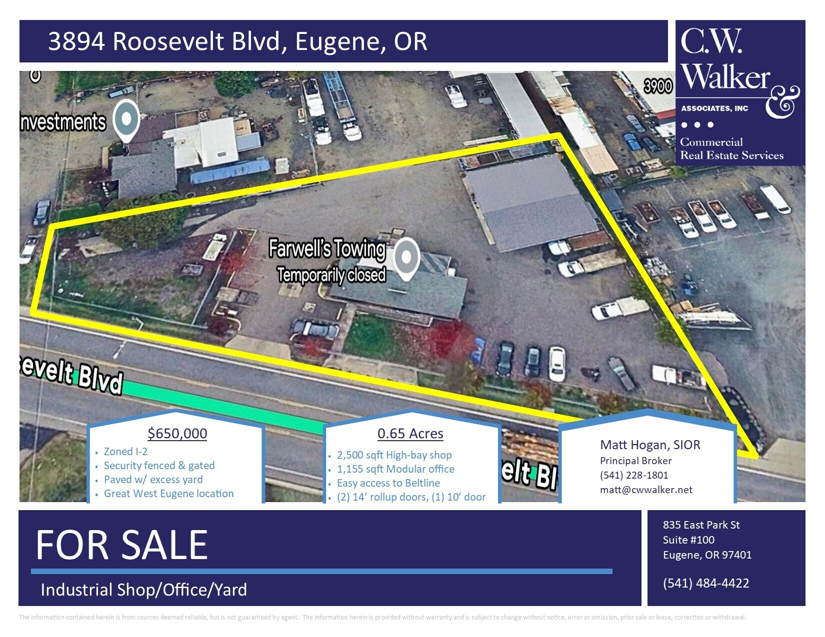 3894 Roosevelt Blvd, Eugene, OR en venta Foto del edificio- Imagen 1 de 8