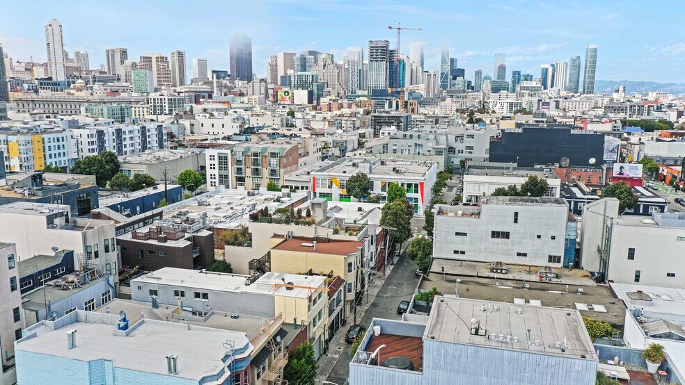 736 Clementina St, San Francisco, CA en alquiler - Vista aérea - Imagen 3 de 15