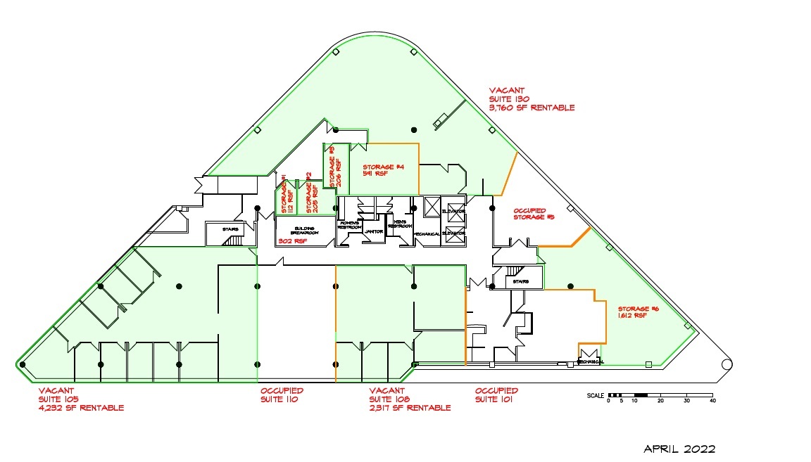 9200 Ward Pky, Kansas City, MO en alquiler Plano de la planta- Imagen 1 de 1