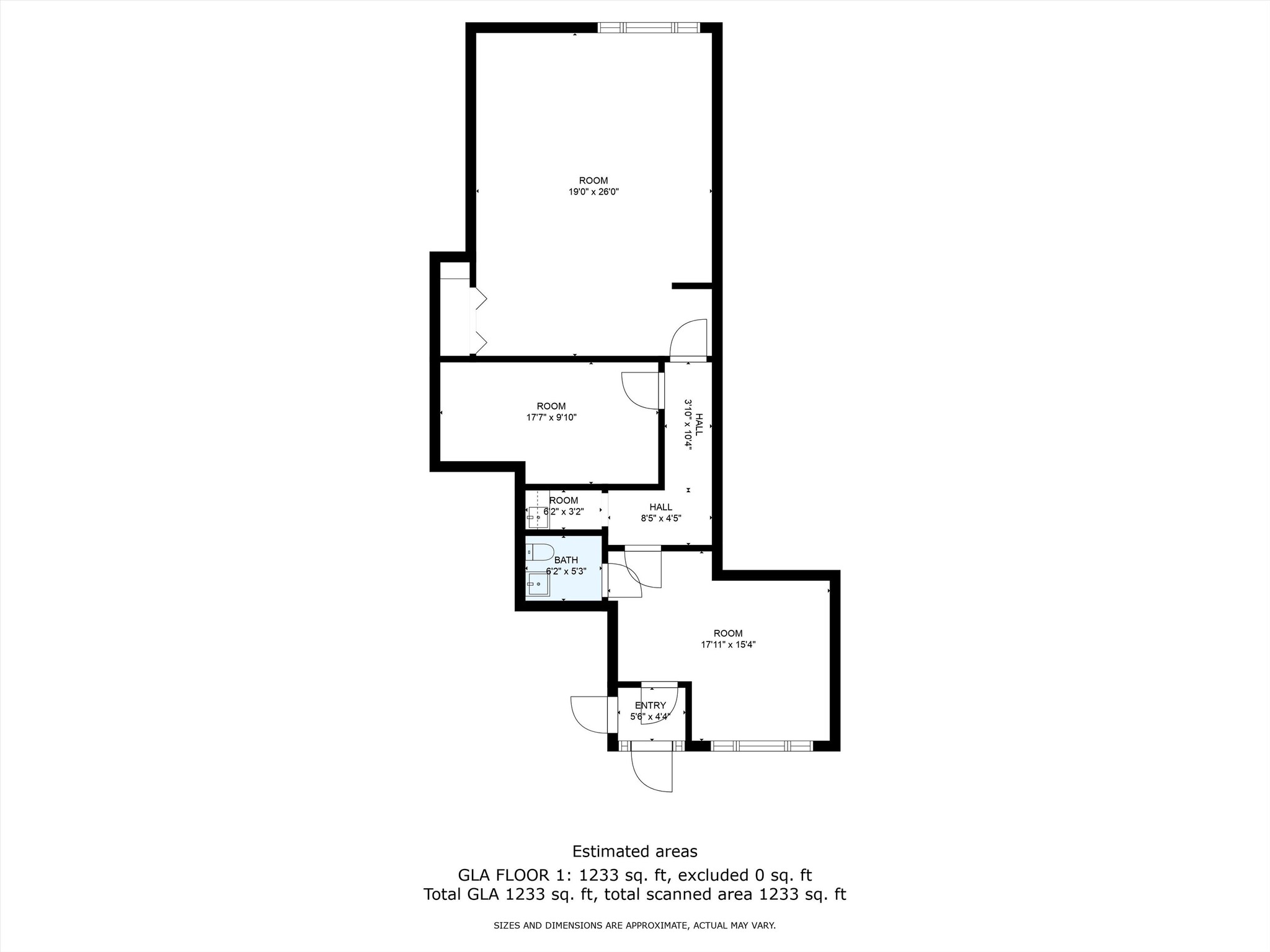 1 E Waldo Blvd, Manitowoc, WI en alquiler Plano de la planta- Imagen 1 de 1